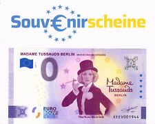 0 Euro Schein XEEV 2023-2 MADAME TUSSAUDS BERLIN