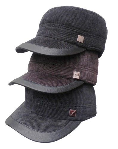 Herren mütze cordschirmmütze - herren,