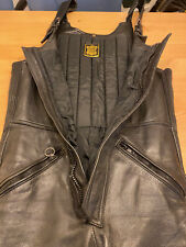 Motorrad Latzlederhose "Dieter Braun" Größe 48