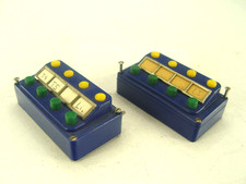 Schaltpult vierfach blau      - Märklin  HO  7211   -  #443   #E gebr.