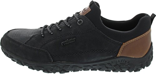 Rieker herren slipper schwarz - rieker,