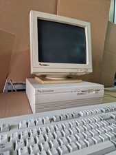 Schneider EURO AT Retro Vintage Pc Computer Desktop Klassiker Komplett VMM14