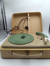 Philips Plattenspieler Koffer 50er/60er Vintage – voll funktionsfähig – Retro...