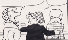 Originalzeichnung Willi Wacker Andy Capp deutsches MAD Williams Verlag Astalos