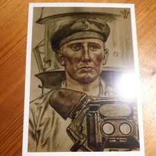 Künstlerpostkarte  W