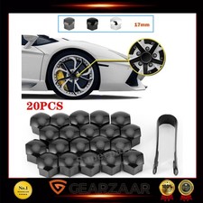 20 Stücke Radschrauben Radmutter Bolzen Kappen Abdeckung 17mm Abdeckungen NEU