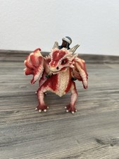Schleich 70465 Junger Drachenreiter mit Reiter Drache rot 
