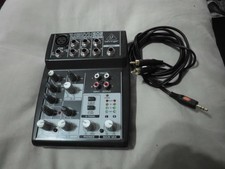Behringer XENYX 502 Mischpult, Premium 5-Input 2 Bus Mixer als Ersatzteil/Defekt