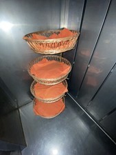 geflochtenes Regal 4 Ebenen Gastronomie Deko