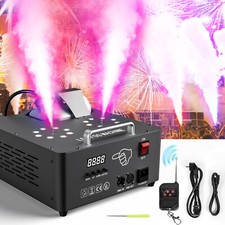 2000W/1200W Nebelmaschine RGB LED DJ Bühnenbeleuchtung Weihnachten Disco Praty