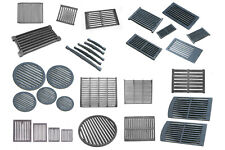 Rundrost Eckrost Kamin Kaminofen Ascherost Gußrost eckig Tafel Herd rost guß MIX