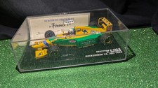 Göde Formel 1 Ricardo Patrese Benetton B193 MINICHAMPS 1/43 25.juli 1993 F1