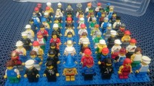 50 x LEGO Figuren   City und so + 5 Extra Blaulicht