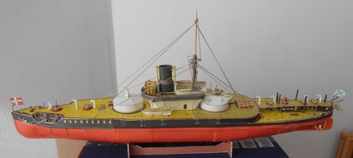 Kartonmodell schlachtschiff - kartonmodell,