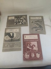 4 Alte Schulhefte ca 1951