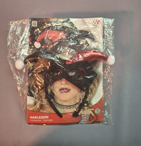 Harlekin haarreif und maske - und,