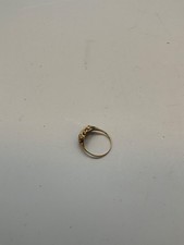 ma# Aus Nachlass: Eing mit rosa und lila Steinen Gold 333, Gr. 57, Gewicht 1,5 g