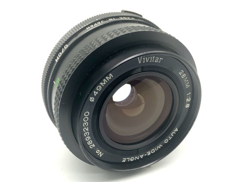 Vivitar auto wide angle 28mm - wide,