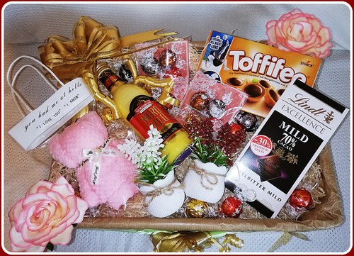 Geschenkkorb süßigkeiten mit - geschenkkorb,