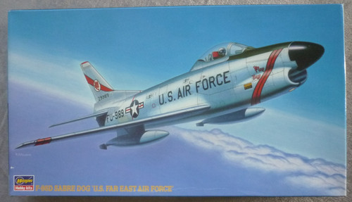 Hasegawa 86d sabre - f-86d, dog