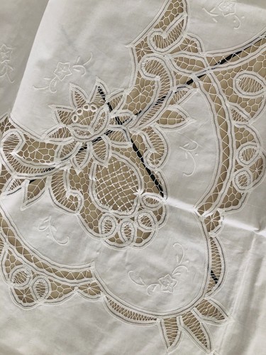Tischdecke antik handarbeit - antik,