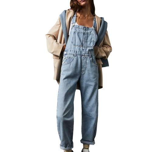 Jeans latz hose - damen, teenager