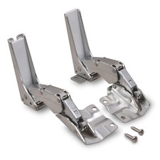 2x Türscharnier passend wie Bosch 00481147 Scharnier Beschlag für Kühlschrank