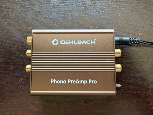 Oehlbach phono preamp - oehlbach,