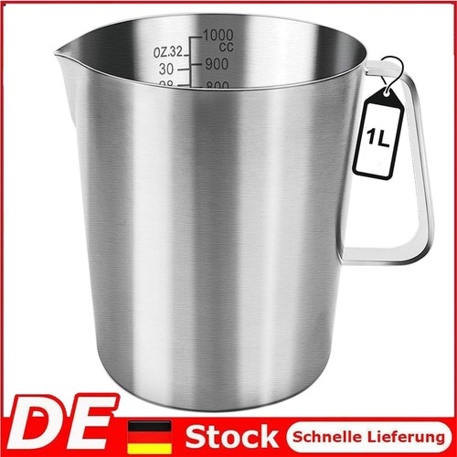 Dicker edelstahl messbecher - dicker, edelstahl-messbecher