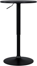 Stehtisch Xanten rund höhenverstellbar drehbar Metallgestell rutschfest