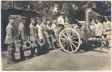 orig Foto Feldküche Gulschkanone in Frankreich