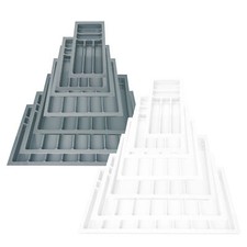 Universal Besteckeinsatz für Schubladen Einsatz Besteck Kasten Einlage Schublade