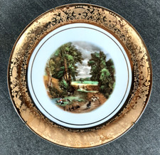 Porzellan Teller Wandteller