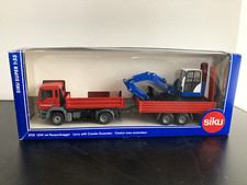 3920 Siku LKW mit Raupenbagger