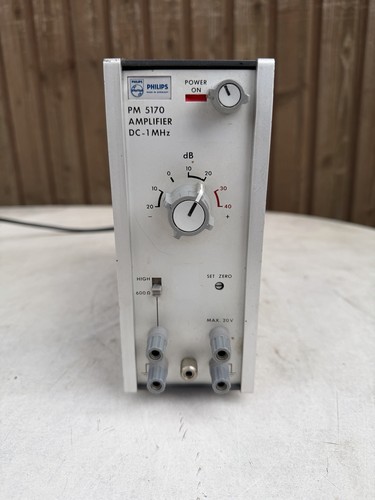 Philips pm5170 amplifier 1 - pm5170, dc