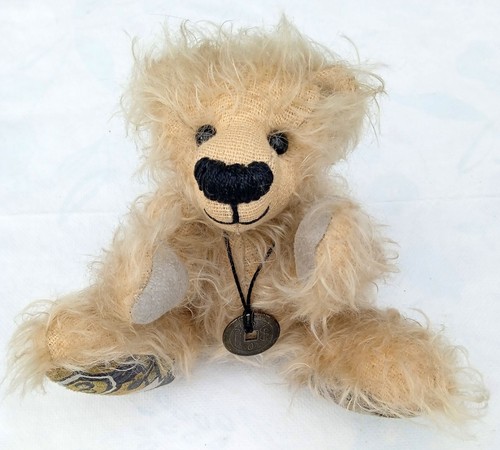 Bär big foot 20cm mohair - bär, foot"