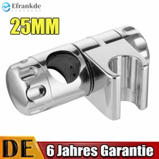 Universal Duschkopf Schieber Gleiter Halter 25mm Brausehalter für Duschstange DE