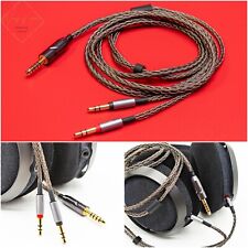 6N Balanced OCC Braided Audio Hifi Cable For Philips Fidelio X3 Wire Headphone