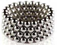 40 Stück Neodym Magnete 5 mm Kugel N42 Mini Magnete Starke Haftkraft