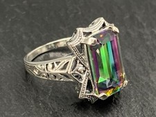 Ring  Mystik Topas & Perle