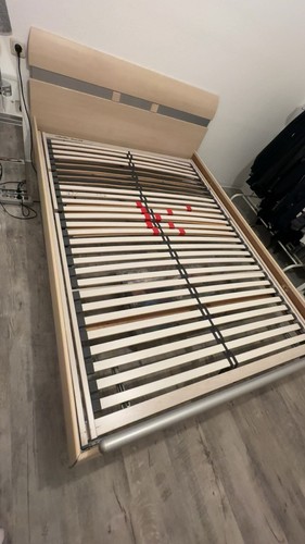 Holz bett lattenrost - bett, +