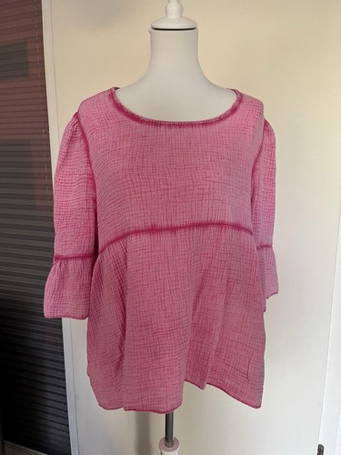 Italy damen musselin - musselin, bluse