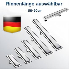 Duschrinne 50/60/70/80/90cm