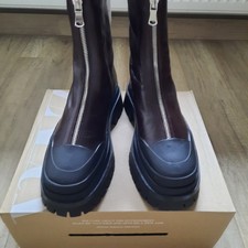 ZARA Stiefeletten Echtleder
