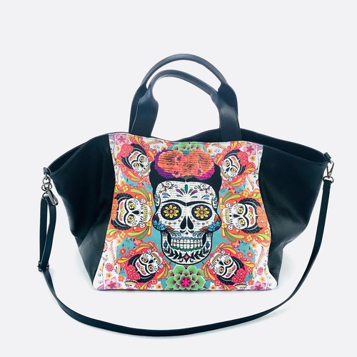 Luxus ledertasche skull - luxus,