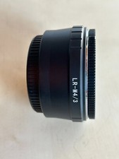 LR - M4/3 Objektivadapter Leica R Objektiv an Micro 4/3 MFT Four Thirds Adapter