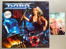 DORO PESCH In-person signed signierte Vinyl/LP 12" Autogramm + Foto