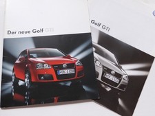 Prospekt Golf V - VW Golf GTI - incl Preisliste - 24+12 Seiten