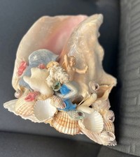 Muschellampe Vintage