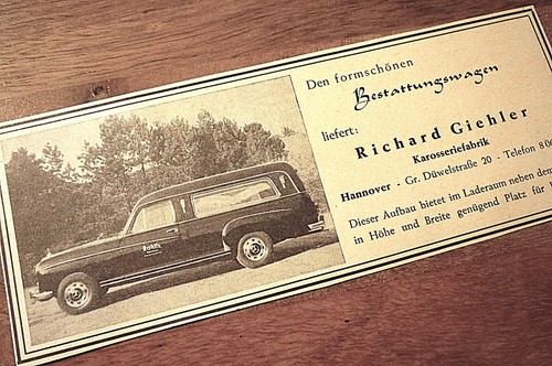 Oldtimer leichenwagen - oldtimer,